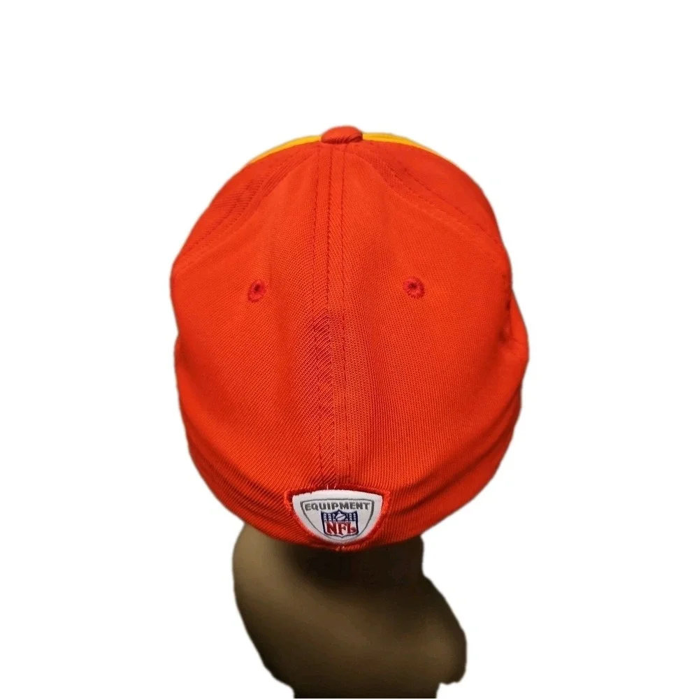 NFL Kansas‎ City Chiefs Reebok Baseball Cap Hat OSFA Stretch Fit Sideline